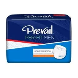 PK/20 - Prevail Per-Fit Protective Underwear for Men, Gray, Medium, 34" - 46"Manufacturer #: PFM512