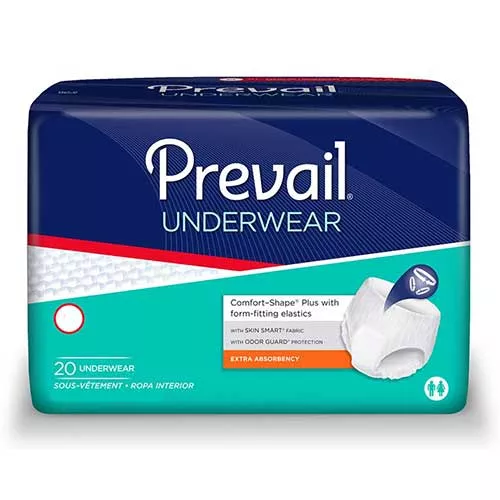 PK/20 - Prevail Protective Underwear, Medium, 34" - 46"Manufacturer #: PV512