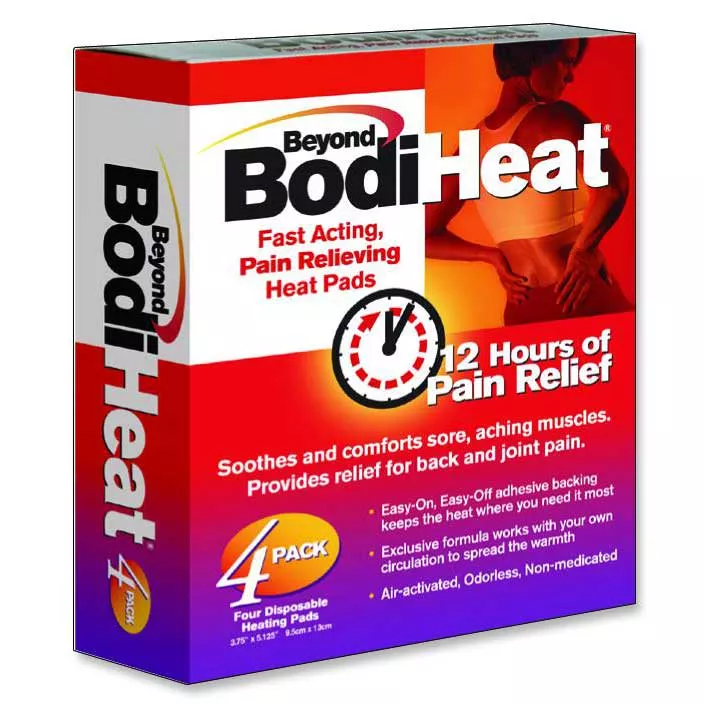 PK/4 - Beyond BodiHeat Pain Relieving Heat Pad, BackManufacturer #: O74984
