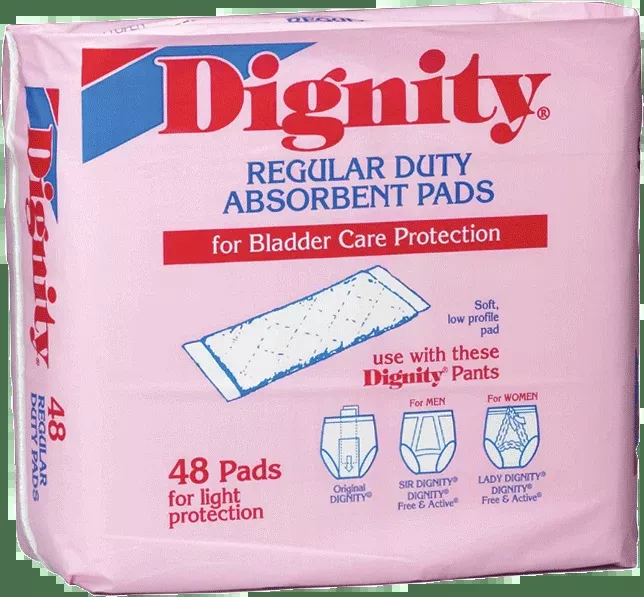 PK/48 - Dignity Regular Duty Pad4" x 12"Manufacturer #: 026954B