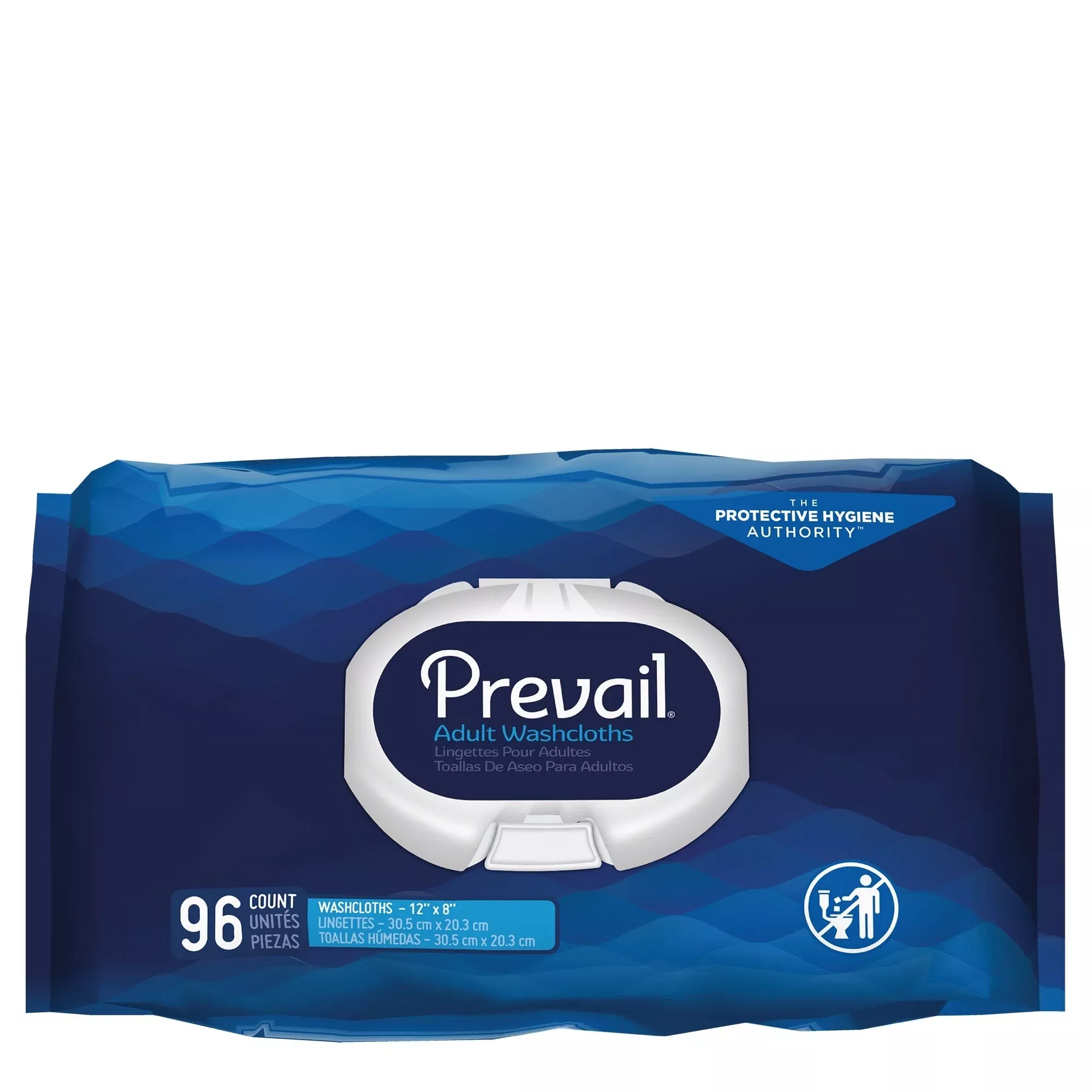PK/96 - Prevail Soft Pack WashclothManufacturer #: WW720