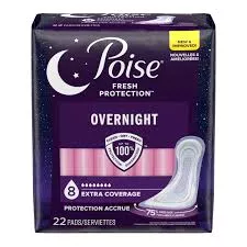 Poise Extra Coverage Pad, Fresh Protection, Long - Replaces 6946995- Pack(age) of 22