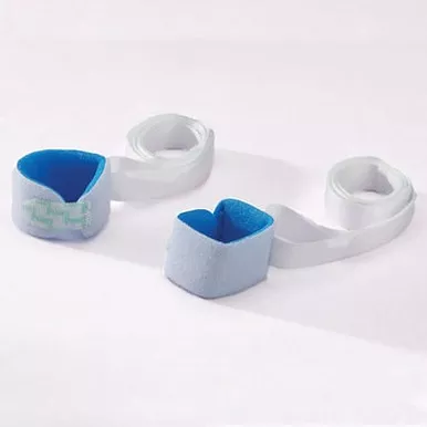 Posey Pediatric Soft Limb Restraints – Foam Cuffs with Double-Strap Tie for Infants and Young Children