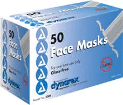 Procedure Pleated Face Mask With Ties- Box of 50