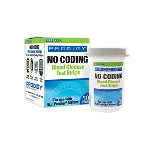 Prodigy Diabetes Care 72500 - Prodigy No Coding Test Strip (50 count)