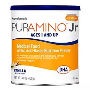 Puramino Jr Powder, Vanilla, 14.1 Oz Can- Each of 1