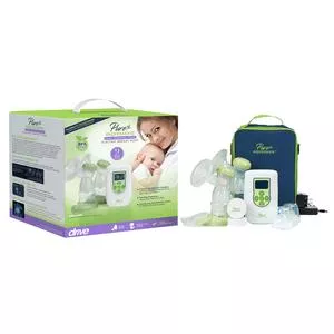 Pure Expressions Double Electric Plus Breast Pump With Designer Carry Bag- 1 Each
