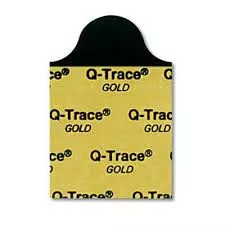 Q Trace Gold Ekg Electrode, 2000/case- Case of 2000