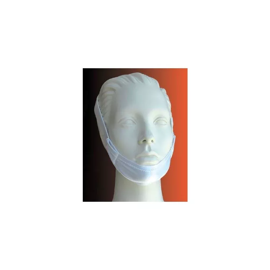 Regular Chin Strap, White- 1 Each