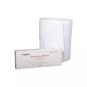 Reliamed B418 - ReliaMed 3-Panel Abdominal Binder with Adjustable Velcro 9" Wide 60" - 75"