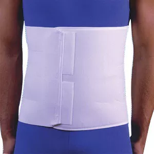Reliamed B818 - ReliaMed 4-Panel Abdominal Binder with Adjustable Velcro 12" Wide 60" - 75"