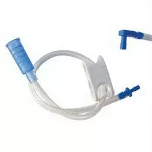 Right Angle Feeding Extension Set With Y-port 24 Fr- 1 Each