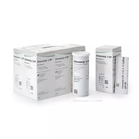 Roche Diagnostics Reagent Test Strip Chemstrip2 Glucose, Protein For Urinalysis 100 per Bottle - VL/100 - 11895397160-VL