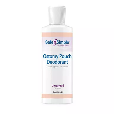Safe N Simple SNS40208 - Ostomy Appliance Deodorant Safe n Simple™ 8 oz bottle