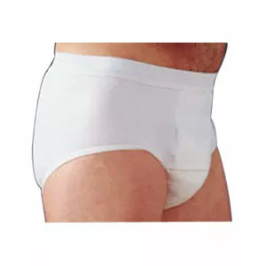 Salk BH4XL - HealthDri Men's Heavy Briefs 4X-Large