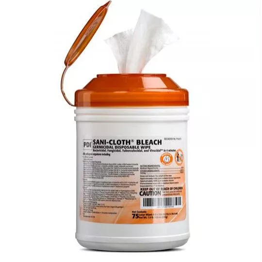 Sani-cloth Bleach Germicidal Disposable Wipe- 1 Each