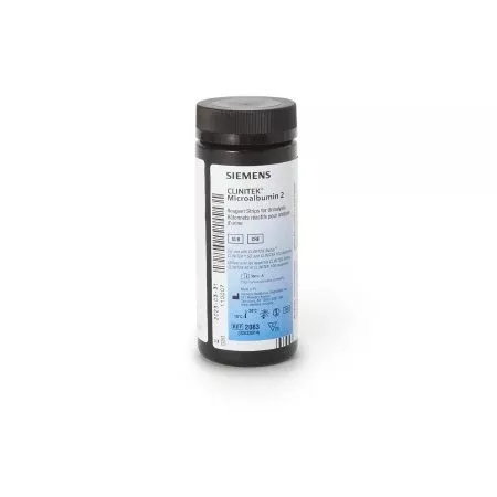 Siemens Reagent Test Strip Clinitek Urinalysis Microalbumin For Small Clinitek Systems 25 Strips - Box of 25 - 10317439-BX