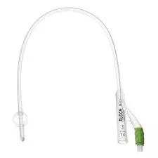 Silkomed 2-way 100% Silicone Foley Catheter 14 Fr 5 Cc- 1 Each