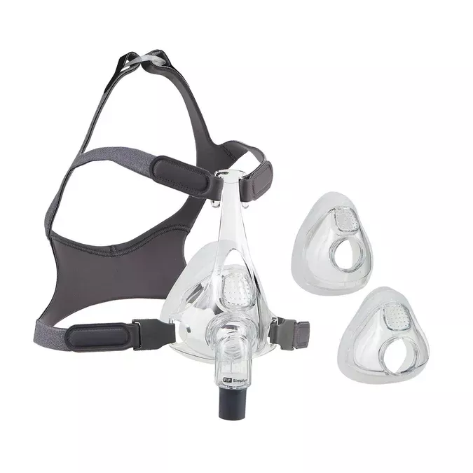 Simplus Full Face Mask Fitpack With Headgear- 1 Each