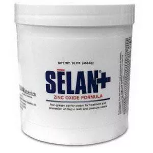 Span-America PJSZC16012 - Skin Protectant Selan+ 16 oz. Jar Scented Cream