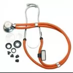 Sprague-rappaport Type Stethoscope With Accessory Pack, Neon Orange- 1 Each