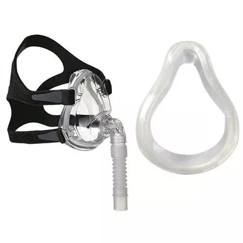 Sunset Deluxe Full Face Cpap Mask With Headgear And Cushion, Small- 1 Each