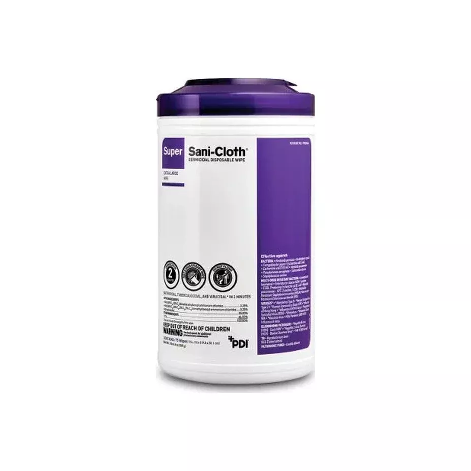 Super Sani-cloth Germicidal Wipe, Xl - Replaces Pyq86984- 1 Each