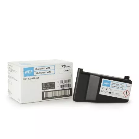 Sysmex America Reagent Fluorocell™ WDF Hematology White Blood Cell Count (WBC) For Sysmex Automated Hematology Analyzers 2 X 42 mL - Box of 2 - CV377552-BX
