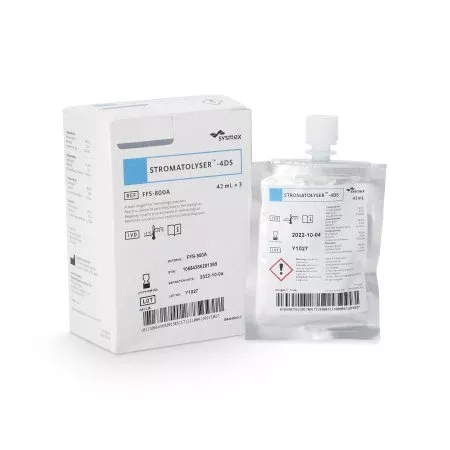 Sysmex America Reagent Stromatolyser™-4DS Hematology Nucleated Red Blood Cell Staining For Sysmex Automated Hematology Analyzers 3 X 42 mL - Pack of 3 - FFS-800A-PK