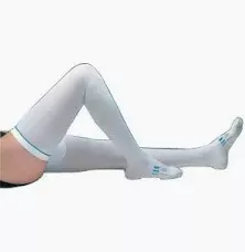 T.e.d. Knee Length Continuing Care Anti-embolism Stockings Large, White- 1 Each