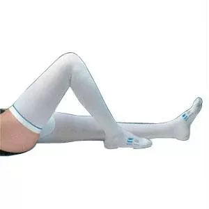 T.e.d. Thigh Length Anti-embolism Stockings Medium, Long, Latex Free- 1 Each