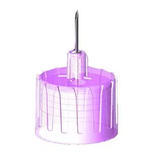 Techlite Pen Needle 32g (6mm) 100 Count, Light Purple- Box of 100
