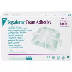 Tegaderm High Performance Adhesive Foam Dressing 3-1/2" X 3-1/2"- 1 Each