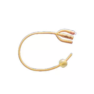 Teleflex 183405200 - Gold 3-Way Silicone-Coated Foley Catheter 20 Fr 5 cc