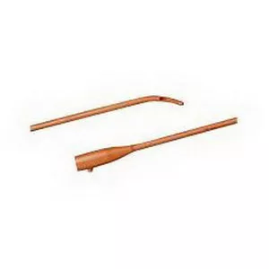 Teleflex 410200-000140 - Tiemann Robusta Red Rubber Catheter 14 Fr 16"