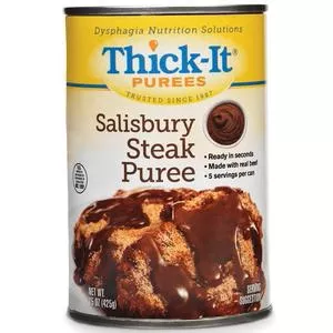 Thick-it Salisbury Steak Puree 15 Oz. Can- 1 Each