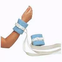 Tidi Products Wrist Restraint One Size Fits Most Hook and Loop / Quick-Release Buckle 1-Strap - Pair - 2552-PR