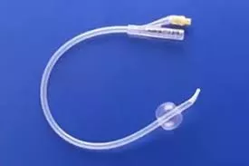 Tiemann 2-way 100% Silicone Foley Catheter 16 Fr 5 Cc- 1 Each