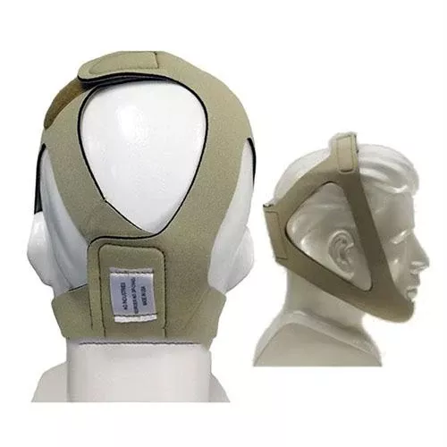 Topaz Style Chinstrap, Adjustable, Tan- 1 Each