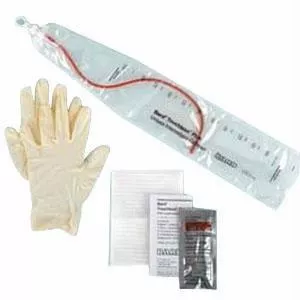 Touchless Plus Unisex Vinyl Intermittent Catheter Kit 14 Fr 1100 Ml- Each of 1