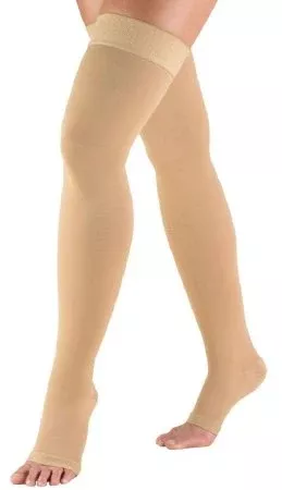 Truform Compression Stocking Truform Thigh High Large Beige Open Toe - Each - 868-BG-LG-EA