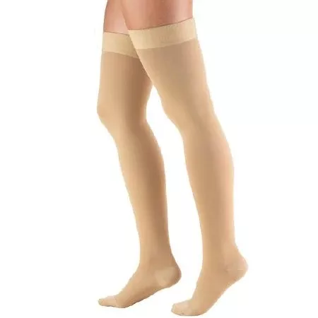 Truform Compression Stocking Truform Thigh High Small Beige Closed Toe - Each - 8868-BG-SM-EA