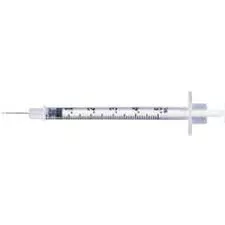 Tuberculin Syringe With Precisionglide Needle 27g X 1/2", 1/2 Ml (100 Count)- Box of 100