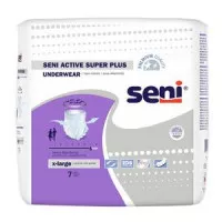 Tzmo Usa S-XL07-AP1 - Seni Active Super Plus Pull-On Underwear, Extra Large, 7 Count - 47" - 63"