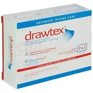 Urgo Medical 302 - Hydroconductive Wound Dressing Drawtex 4 X 4 Inch Fiber Square Sterile