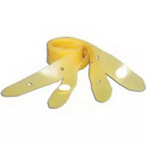 Urocare 6006 - Latex Leg Strap Set with Buttons, Tan