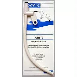 Urocare Quick Drain Valve, Large 72" Tube- 1 Each