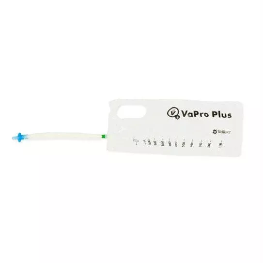 Vapro Plus No Touch Intermittent Catheter, 12 Fr 8", Hydrophilic- 1 Each
