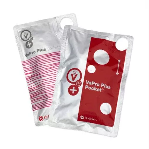 Vapro Plus Pocket Intermittent Catheter, 16 Fr, 16", Hydrophilic- 1 Each