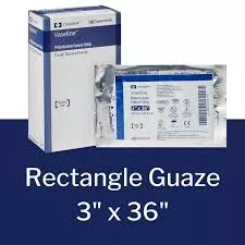 Vaseline Petrolatum Gauze Dressing, 3" X 36"- 1 Each